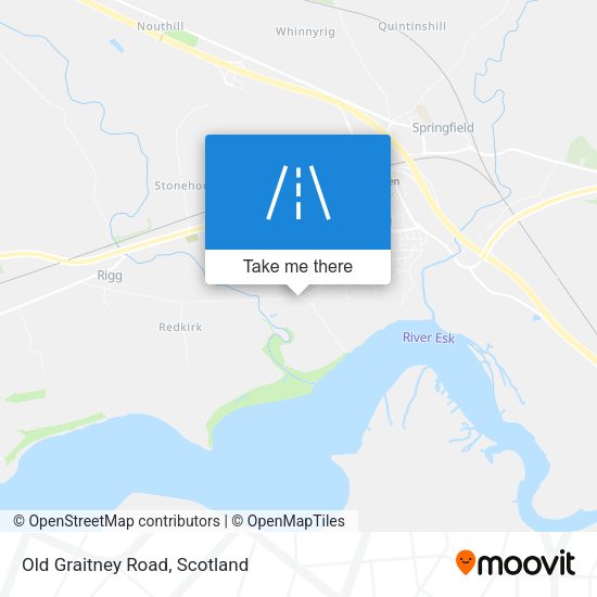 Old Graitney Road map