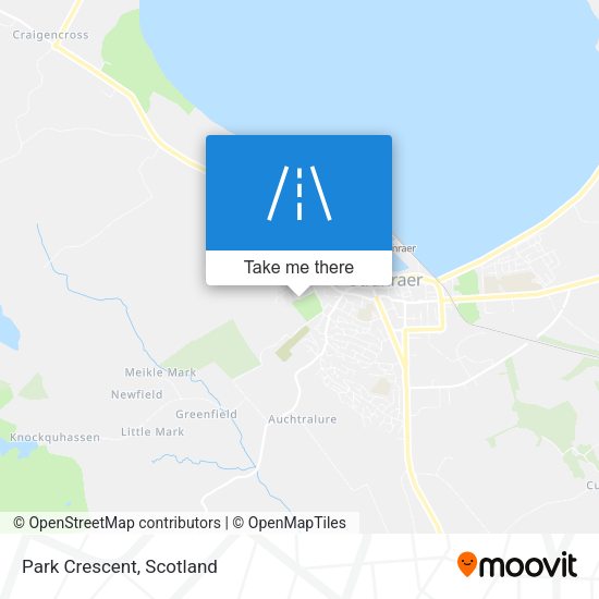 Park Crescent map