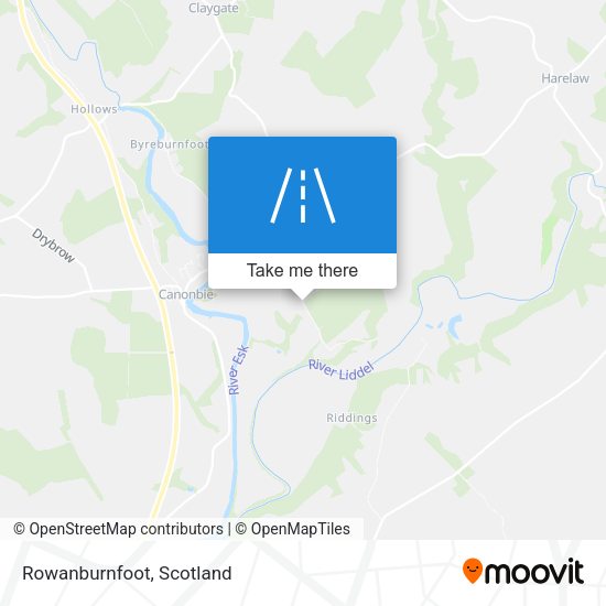 Rowanburnfoot map