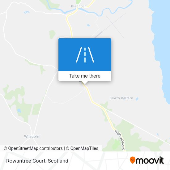 Rowantree Court map