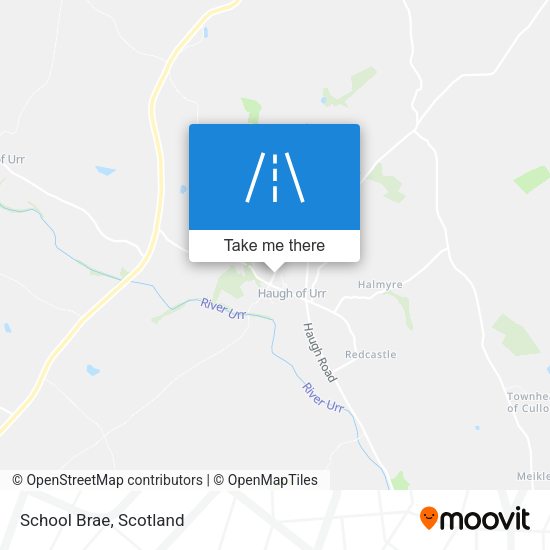 School Brae map