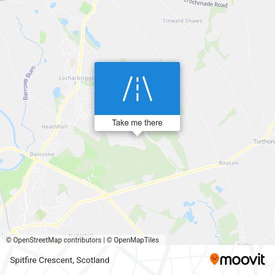 Spitfire Crescent map