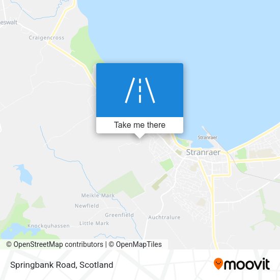 Springbank Road map