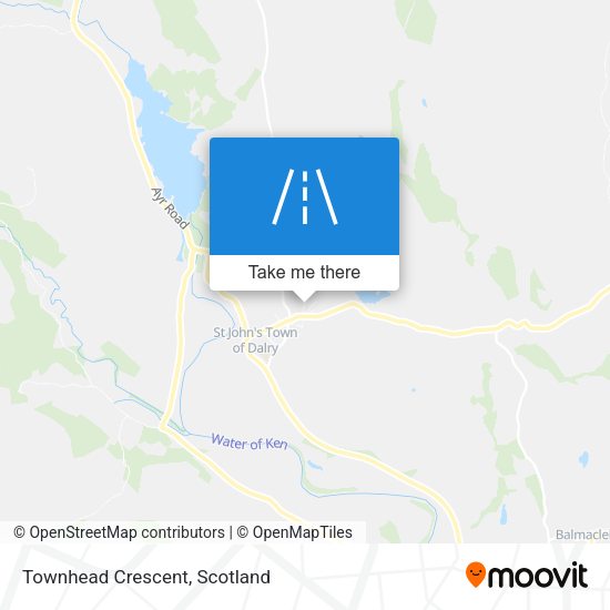 Townhead Crescent map