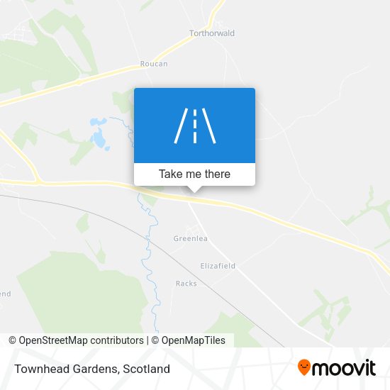 Townhead Gardens map