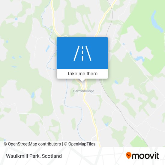 Waulkmill Park map