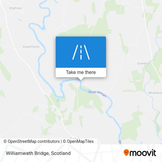 Williamwath Bridge map