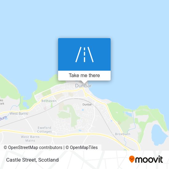 Castle Street map