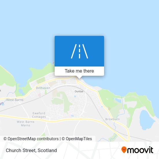 Church Street map