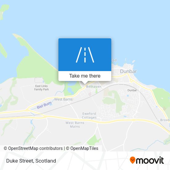 Duke Street map