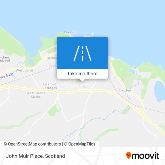 John Muir Place map