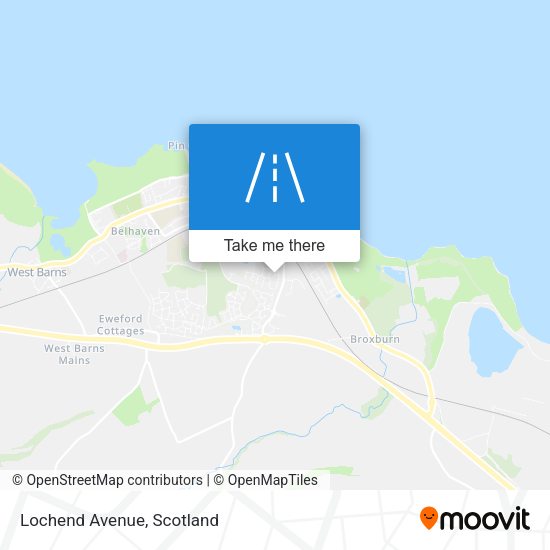 Lochend Avenue map