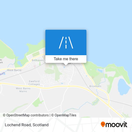 Lochend Road map