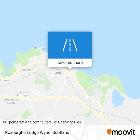 Roxburghe Lodge Wynd map