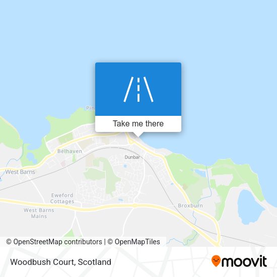 Woodbush Court map