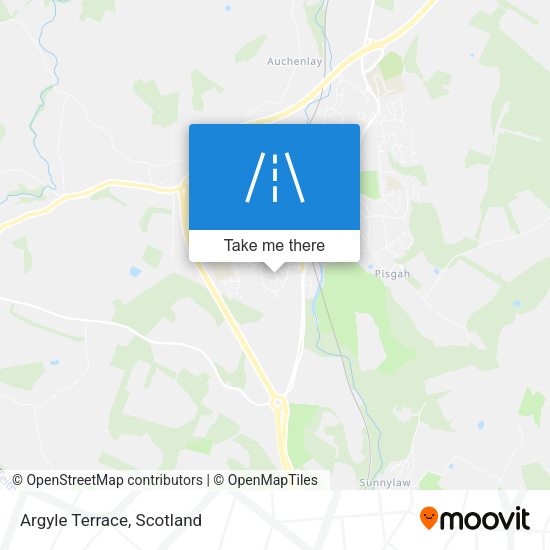 Argyle Terrace map