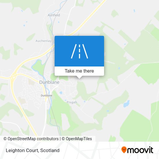 Leighton Court map