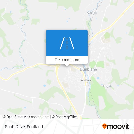 Scott Drive map