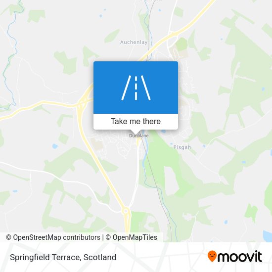 Springfield Terrace map