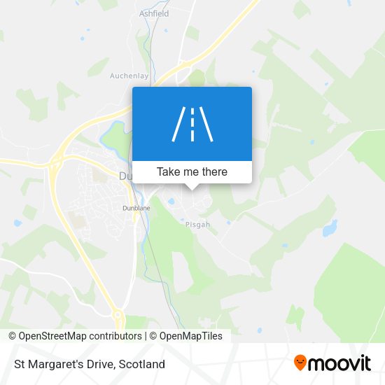 St Margaret's Drive map