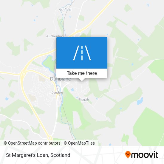 St Margaret's Loan map