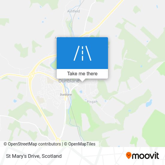 St Mary's Drive map