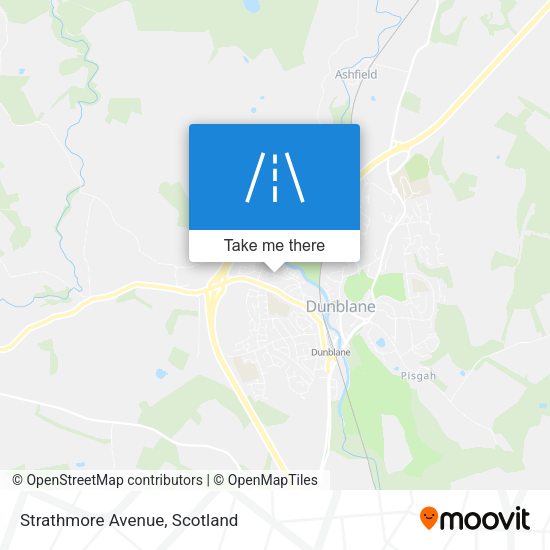 Strathmore Avenue map