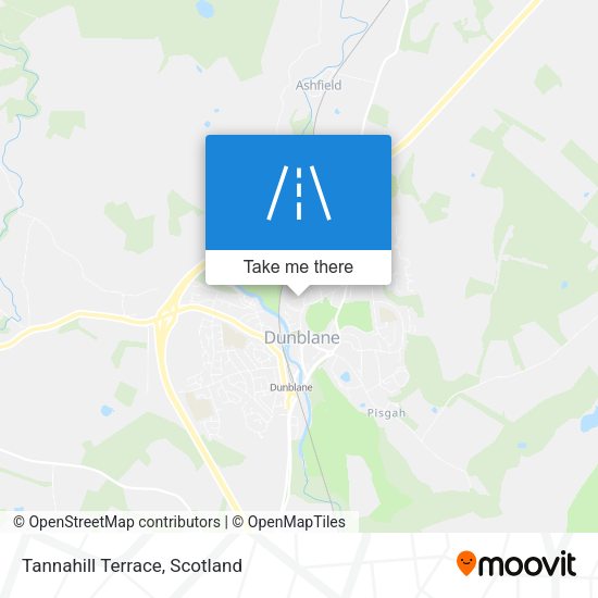 Tannahill Terrace map