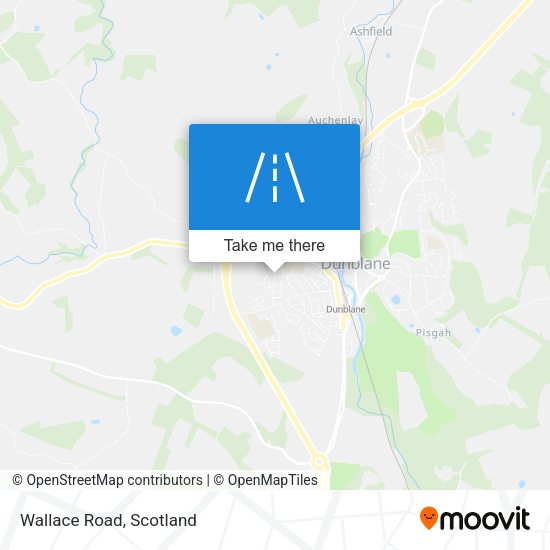 Wallace Road map