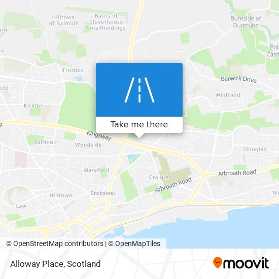 Alloway Place map