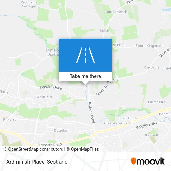 Ardminish Place map