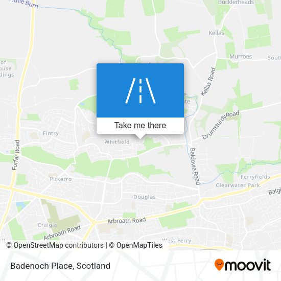 Badenoch Place map