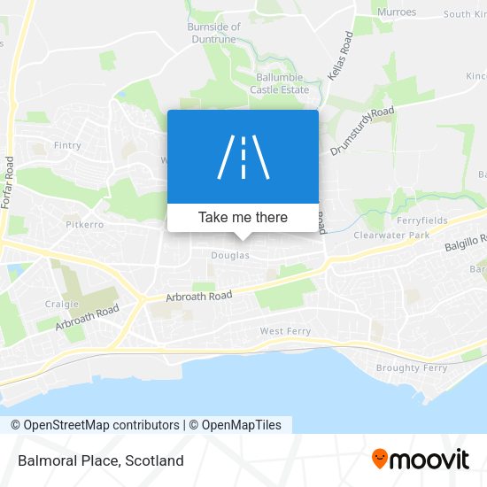 Balmoral Place map