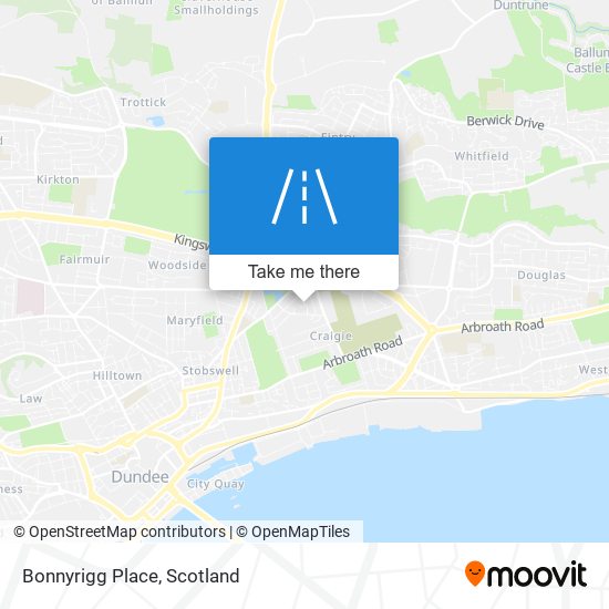 Bonnyrigg Place map