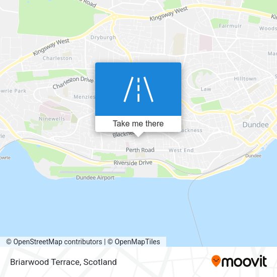 Briarwood Terrace map