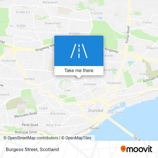 Burgess Street map
