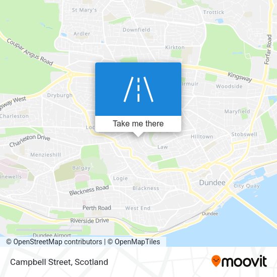 Campbell Street map