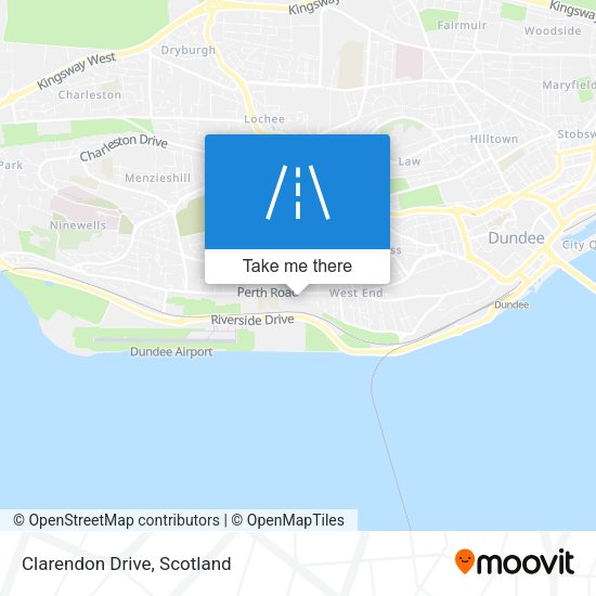 Clarendon Drive map