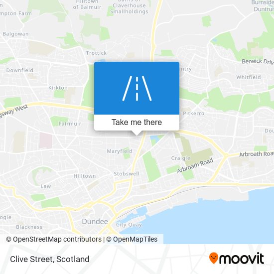 Clive Street map