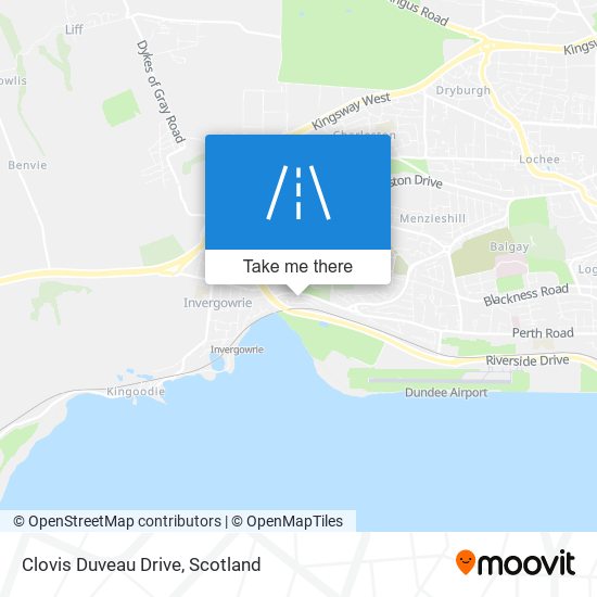 Clovis Duveau Drive map