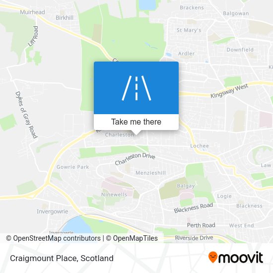Craigmount Place map
