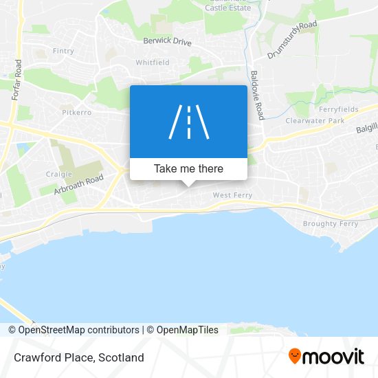 Crawford Place map