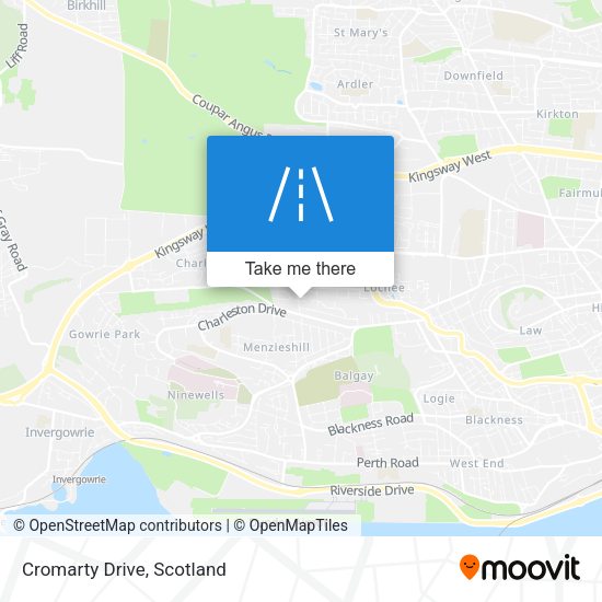 Cromarty Drive map