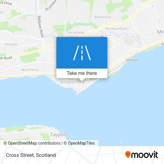 Cross Street map