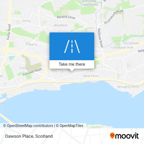Dawson Place map