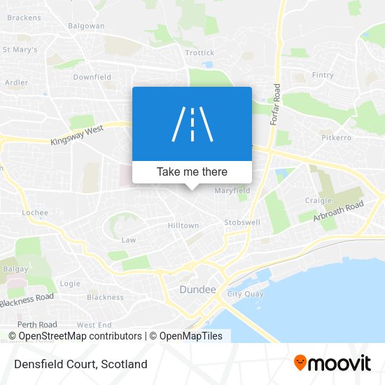 Densfield Court map