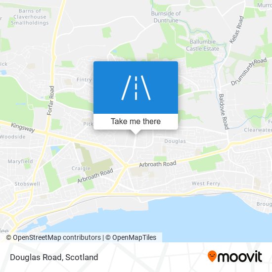 Douglas Road map