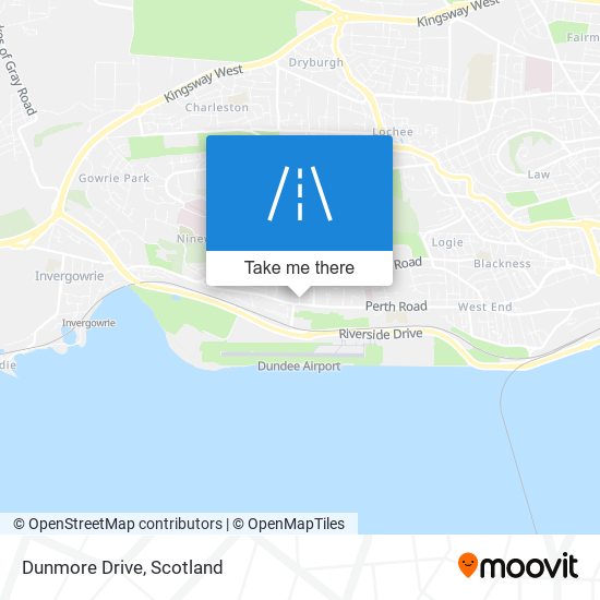 Dunmore Drive map
