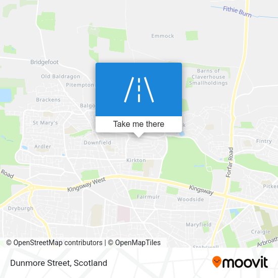 Dunmore Street map