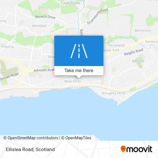 Ellislea Road map
